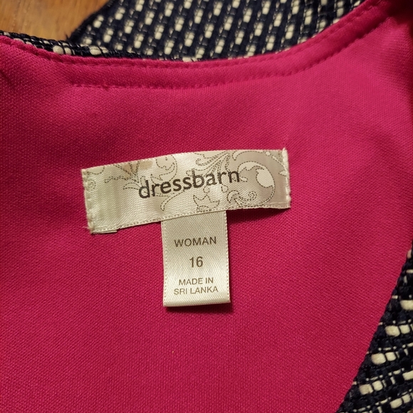 Dress barn Black floral design dress - Picture 3 of 3